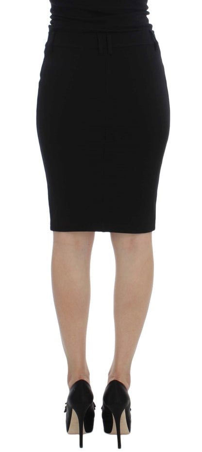 Elegant Black Pencil Skirt for Chic Look - The Luxe Alliance