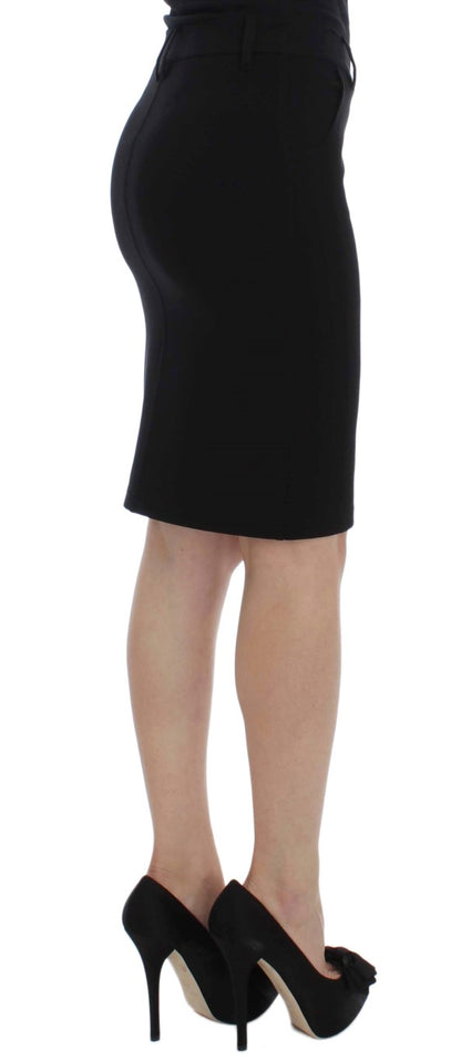 Elegant Black Pencil Skirt for Chic Look - The Luxe Alliance