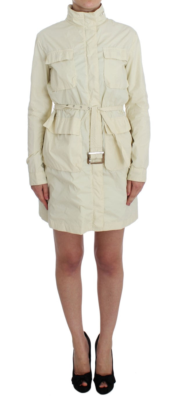 Chic Beige Trench Jacket Coat - The Luxe Alliance