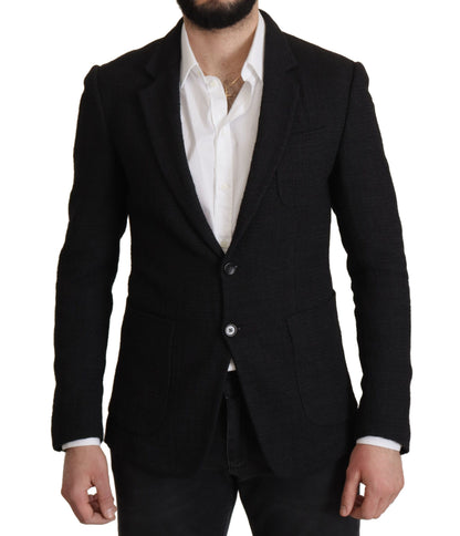  - Elegant Single Breasted Wool Blazer