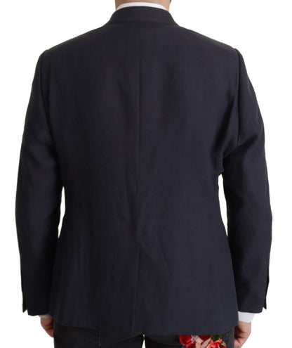  - Elegant Linen Single Breasted Blazer