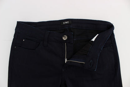 Chic Slim Fit Designer Denim Delight - The Luxe Alliance