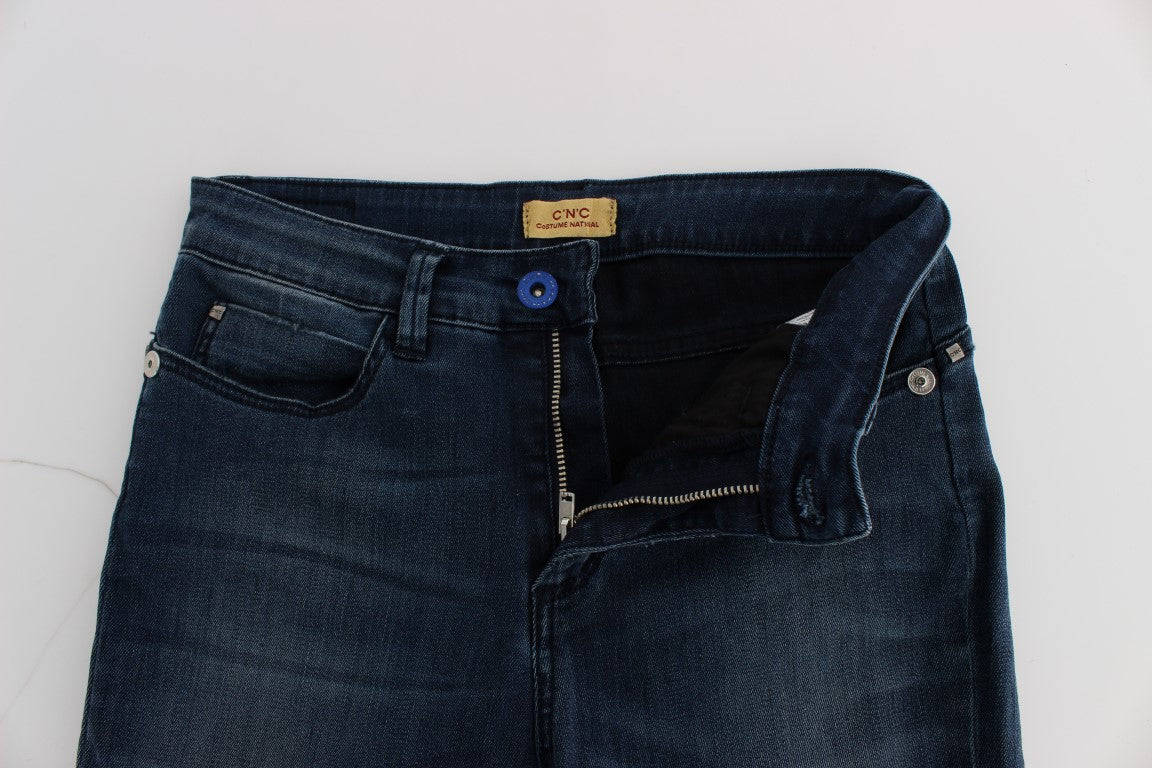 Sleek Slim Fit Italian Designer Jeans - The Luxe Alliance