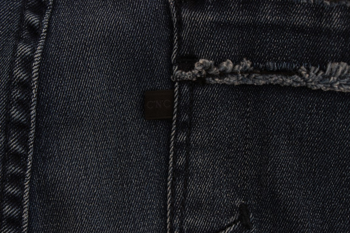 Sleek Slim Fit Italian Designer Jeans - The Luxe Alliance