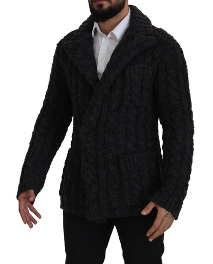  - Elegant Double-Breasted Wool-Cashmere Coat