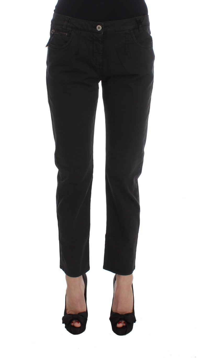 Chic Black Regular Fit Denim Jeans - The Luxe Alliance