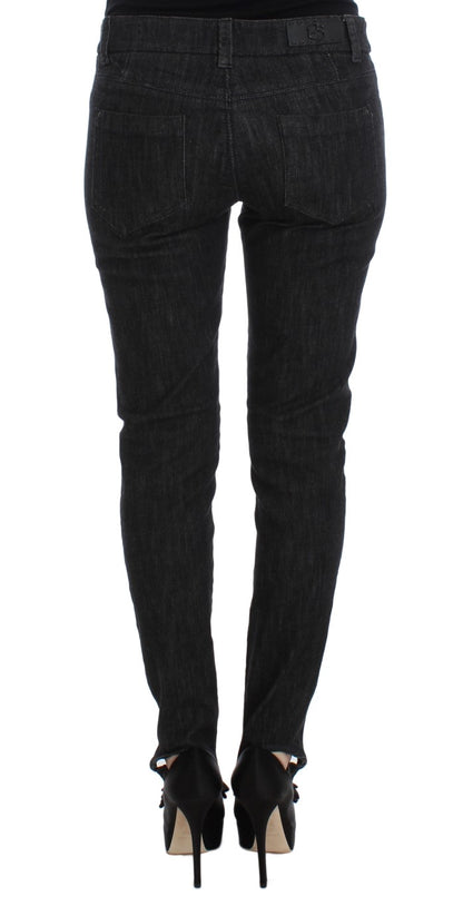 Elegant Slim Fit Blue Jeans - The Luxe Alliance