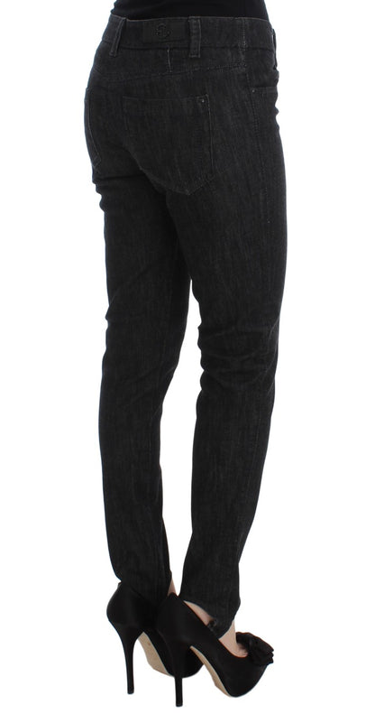 Elegant Slim Fit Blue Jeans - The Luxe Alliance