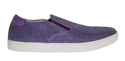  - Elegant Purple Strass Fashion Sneakers