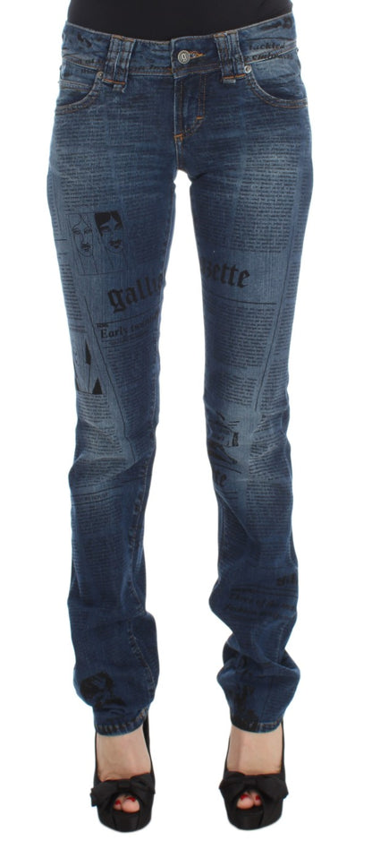  - Elegant Slim Bootcut Denim Jeans