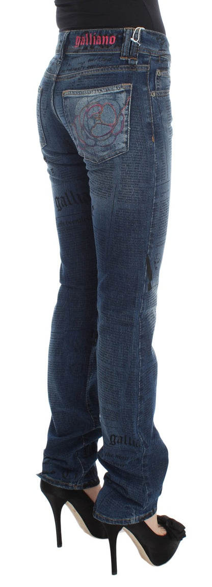  - Elegant Slim Bootcut Denim Jeans