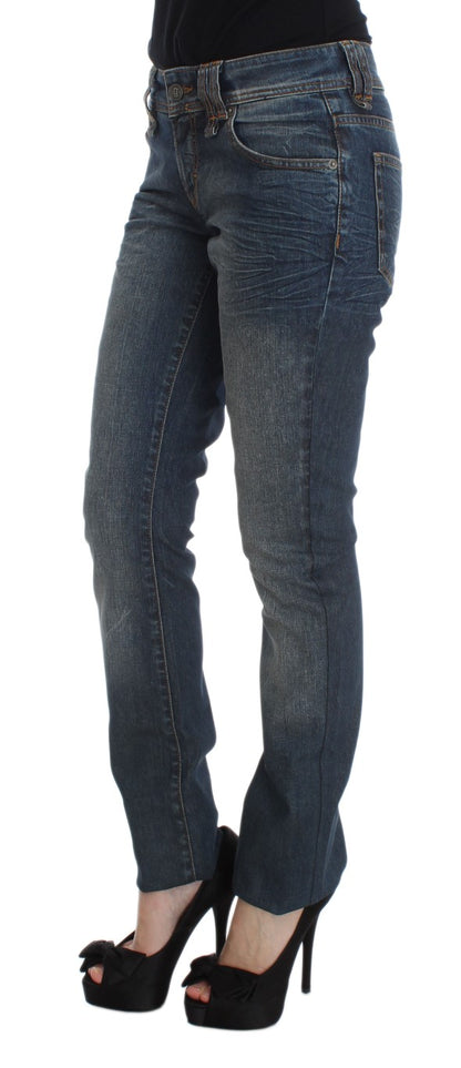  - Chic Slim Fit Blue Jeans