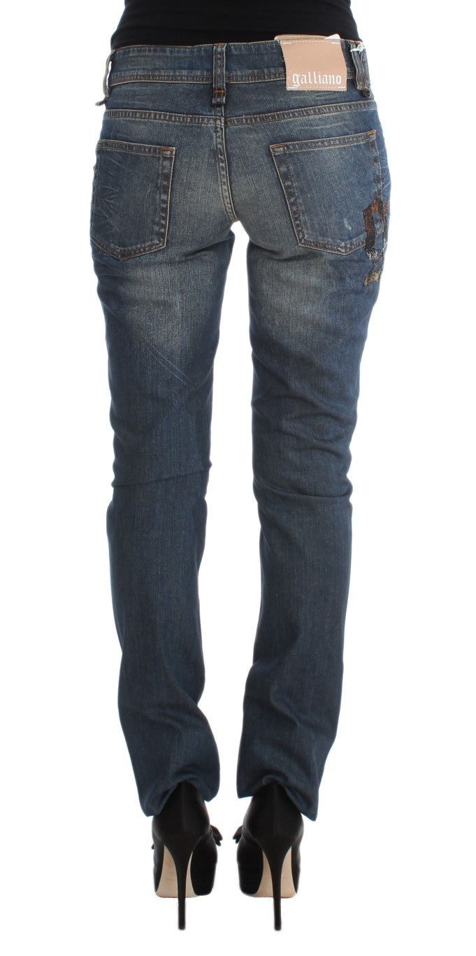  - Chic Slim Fit Blue Jeans