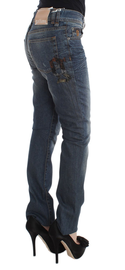  - Chic Slim Fit Blue Jeans