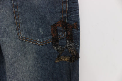  - Chic Slim Fit Blue Jeans