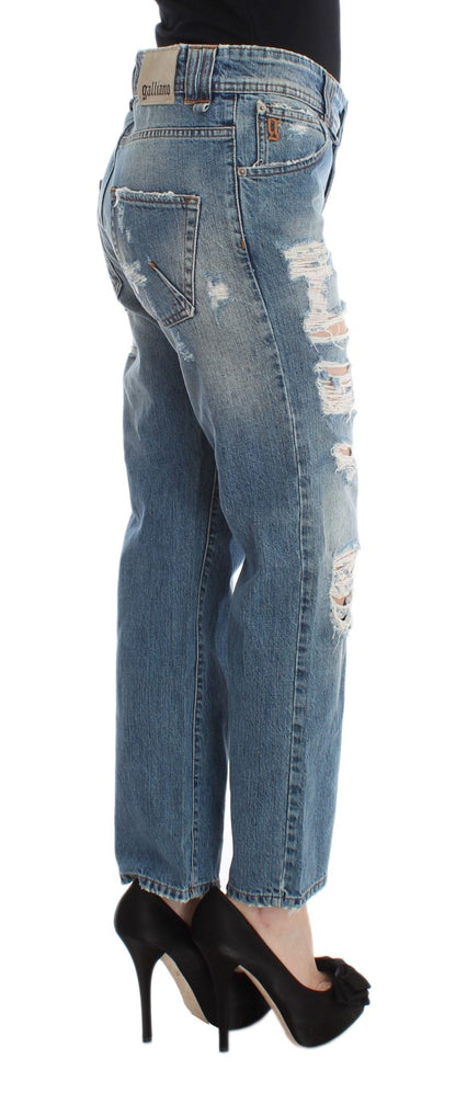  - Chic Boyfriend Blue Wash Jeans