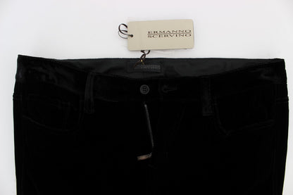  - Elegant Black Slim Fit Trousers