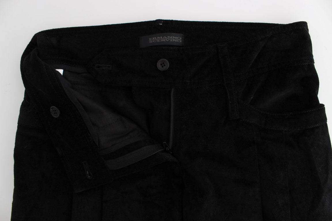  - Chic Black Wide Leg Cotton Jeans