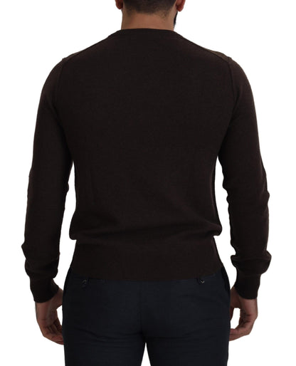  - Elegant Cashmere Crew Neck Sweater