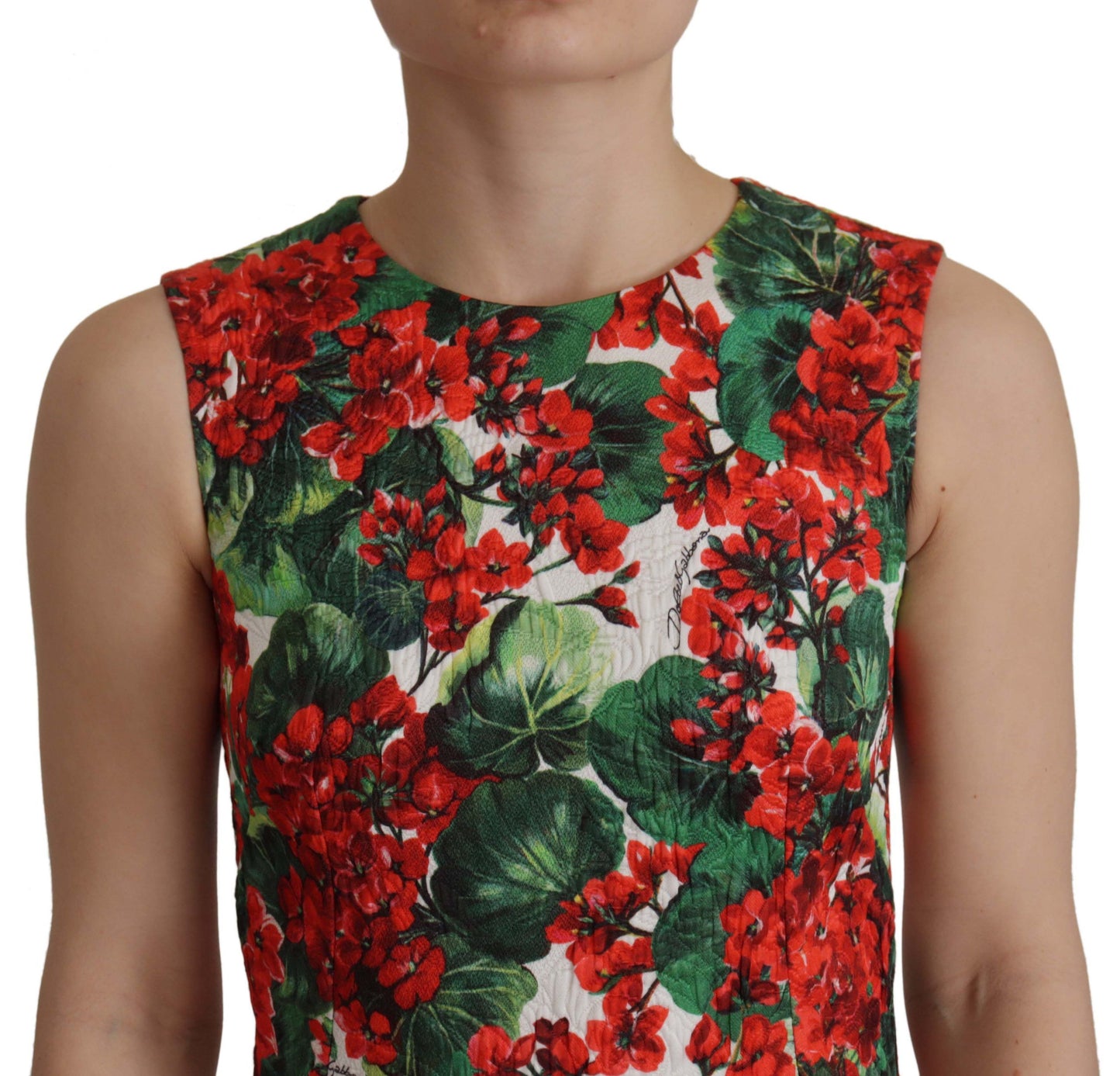  - Multicolor Floral A-Line Dress