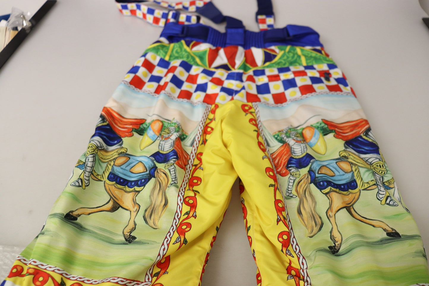  - Multicolor High Waist Snow Pants