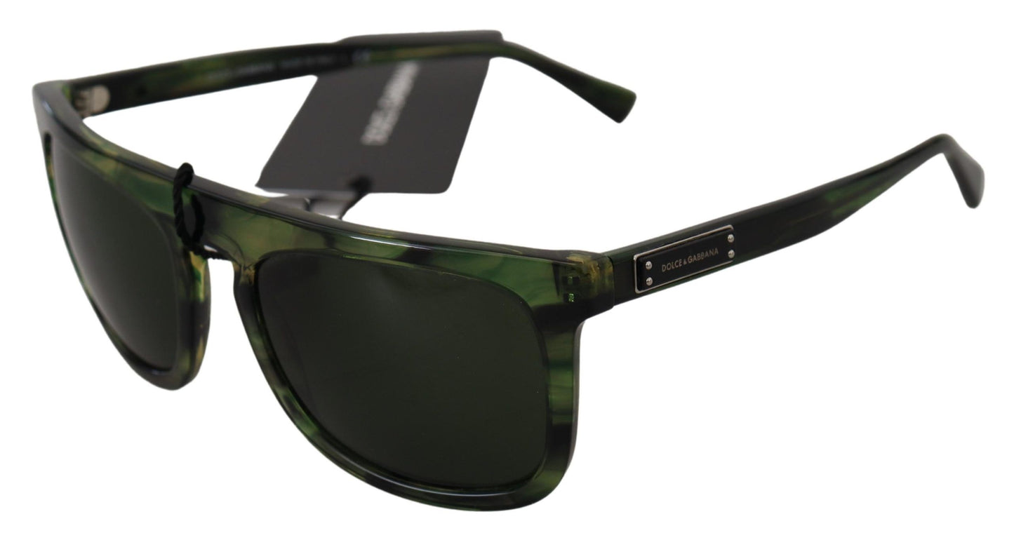  - Chic Green Acetate Women's Sunglasses