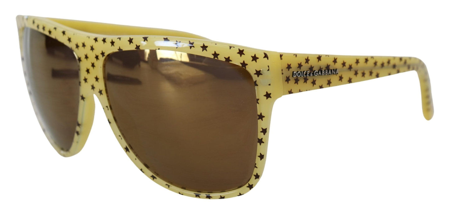  - Stellar Chic Square Sunglasses in Yellow