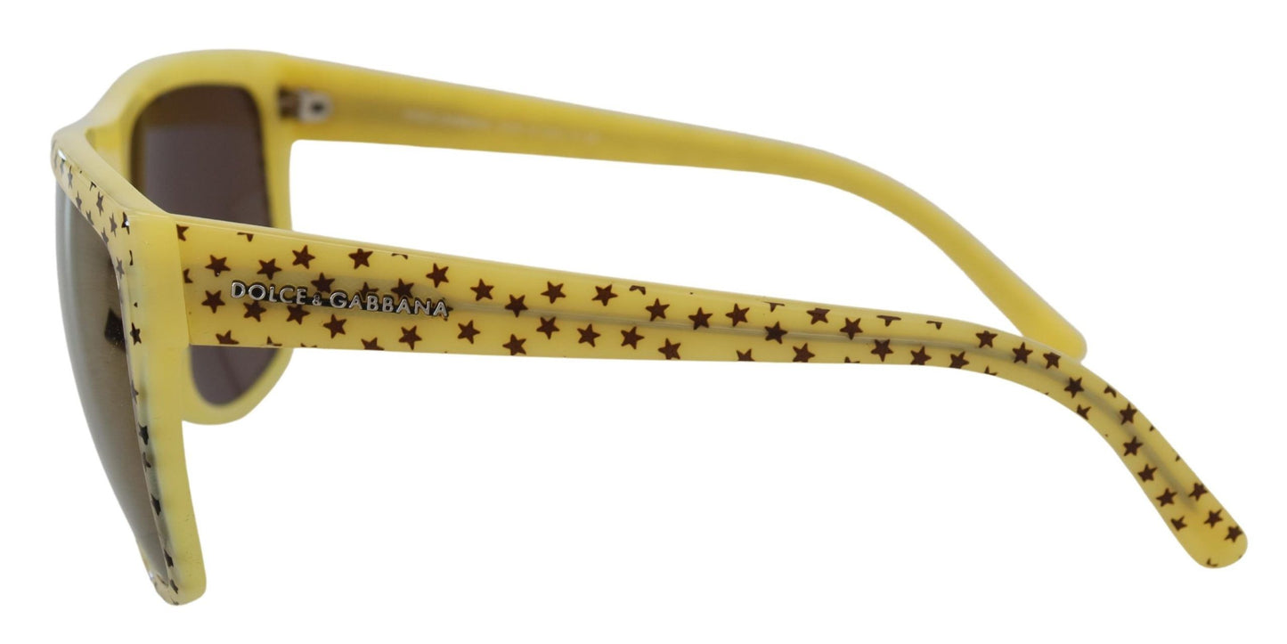  - Stellar Chic Square Sunglasses in Yellow