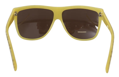  - Stellar Chic Square Sunglasses in Yellow