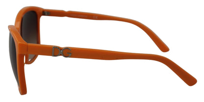  - Chic Orange Round Sunglasses for Women