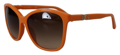  - Chic Orange Round Sunglasses for Women