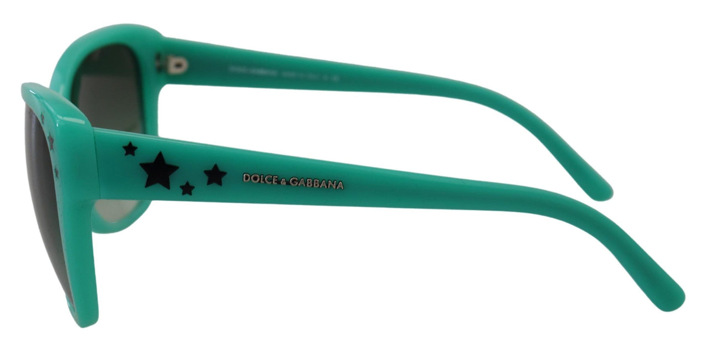  - Enigmatic Star-Patterned Square Sunglasses