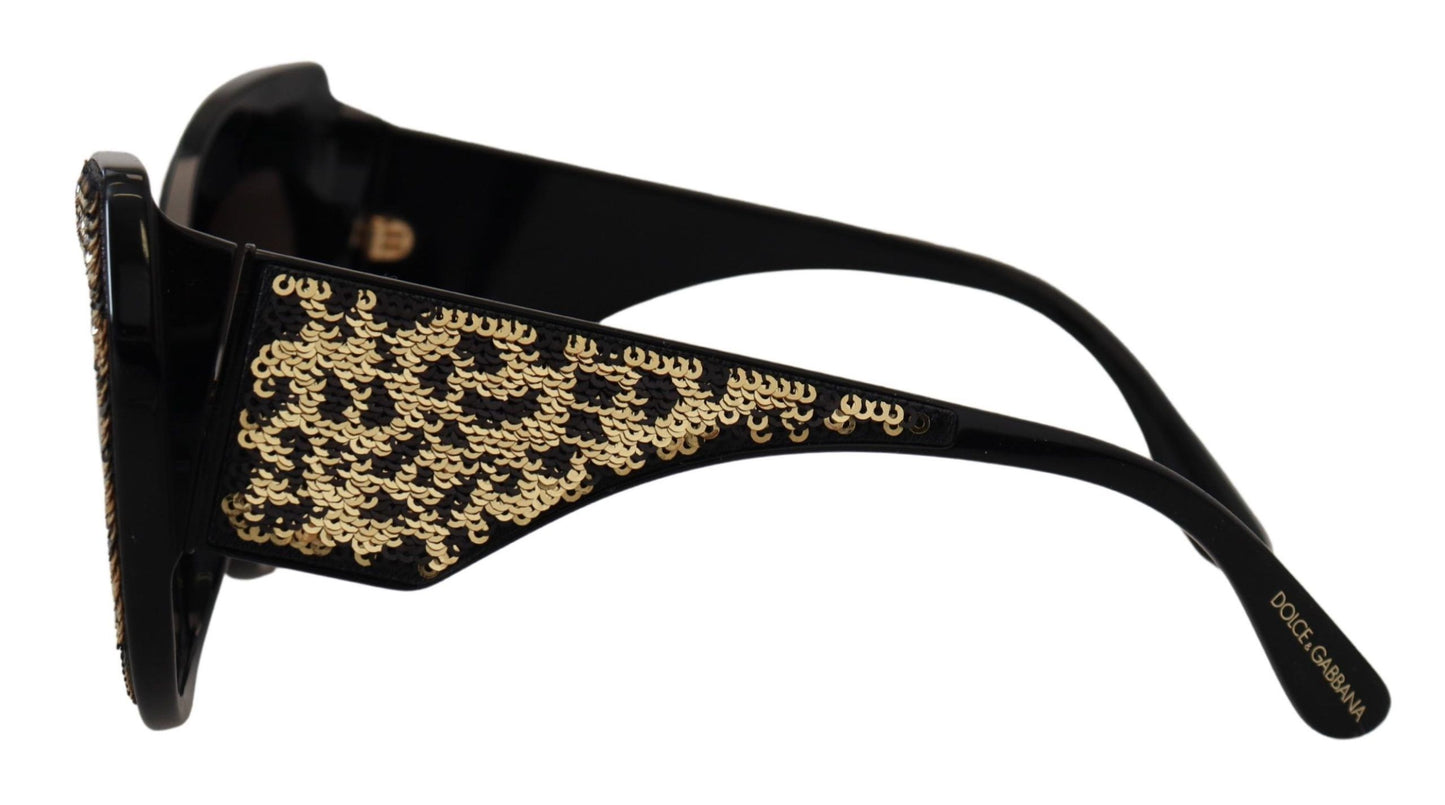  - Butterfly Polarized Sequin Sunglasses