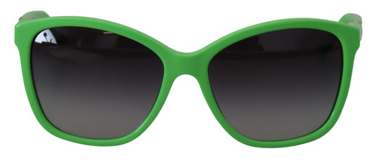  - Chic Green Acetate Round Sunglasses