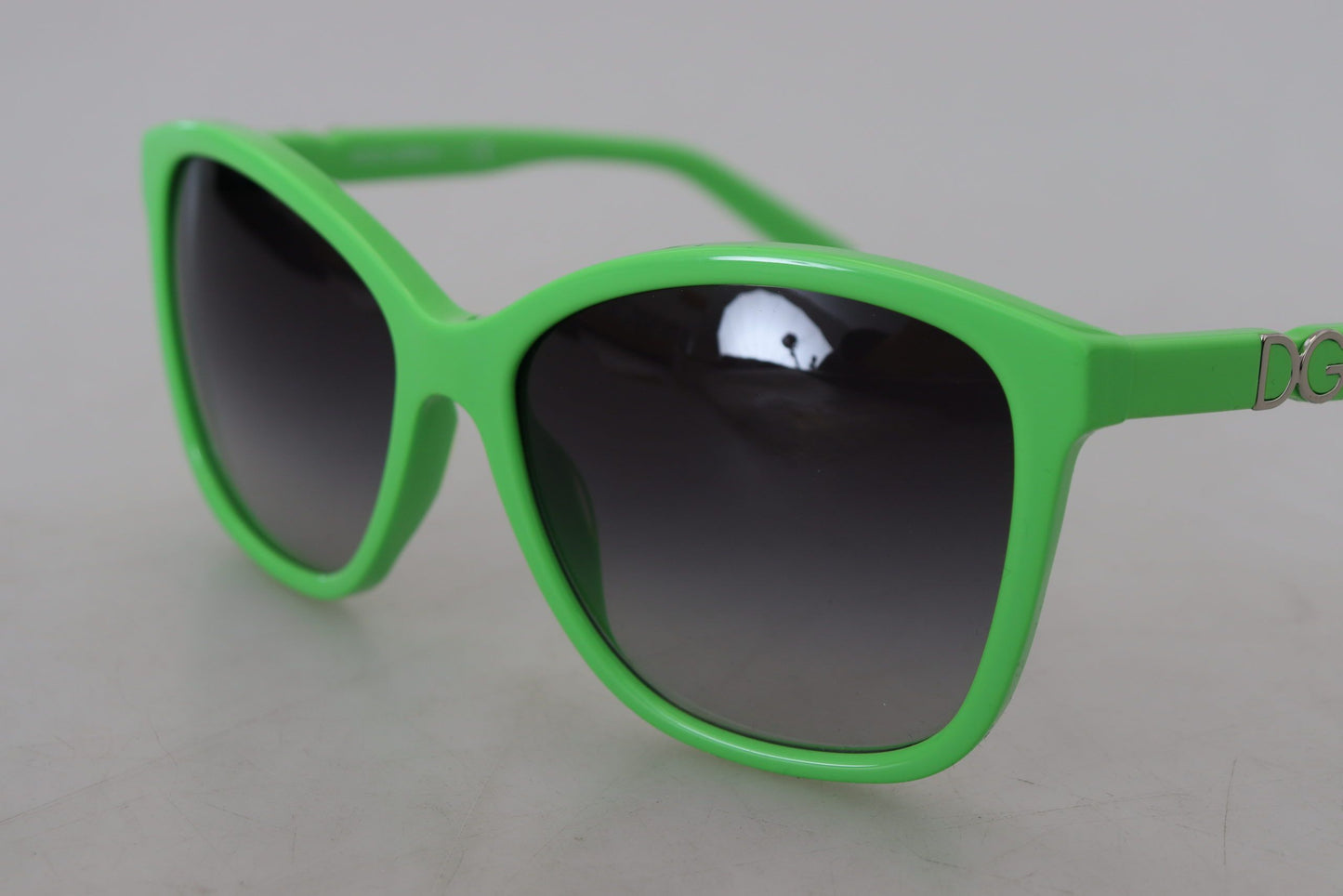  - Chic Green Acetate Round Sunglasses