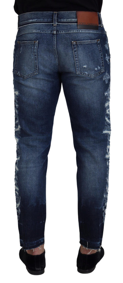  - Elegant Blue Wash Regular Fit Jeans