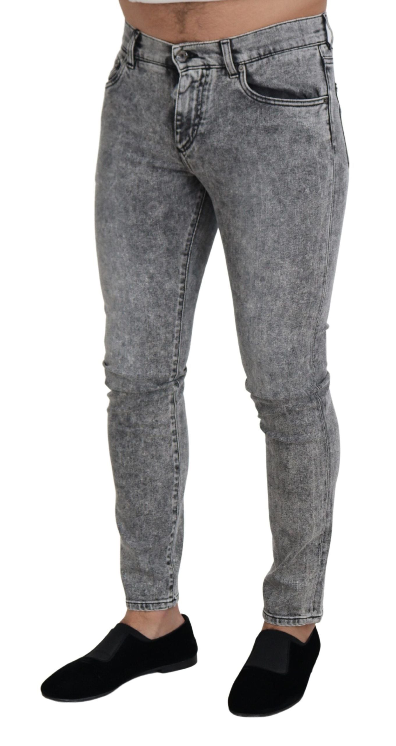  - Chic Slim Fit Gray Denim