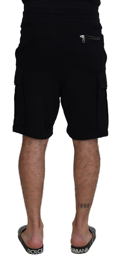  - Elevate Your Summer: Classic Black Bermuda Shorts