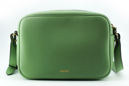  - Elegant Mint Green Leather Camera Case Bag