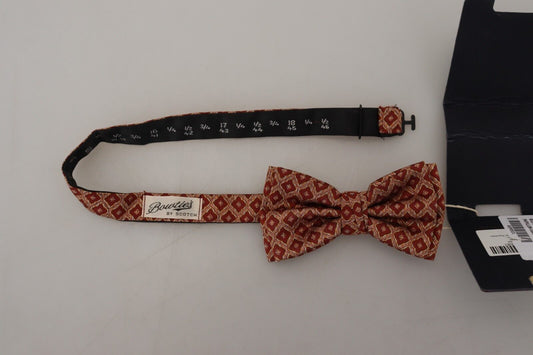  - Silk Patterned Exclusive Bow Tie