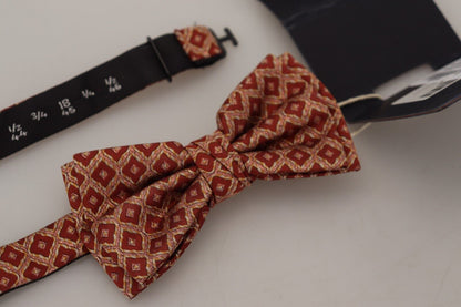  - Silk Patterned Exclusive Bow Tie