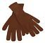  - Elegant Brown Cashmere Winter Gloves