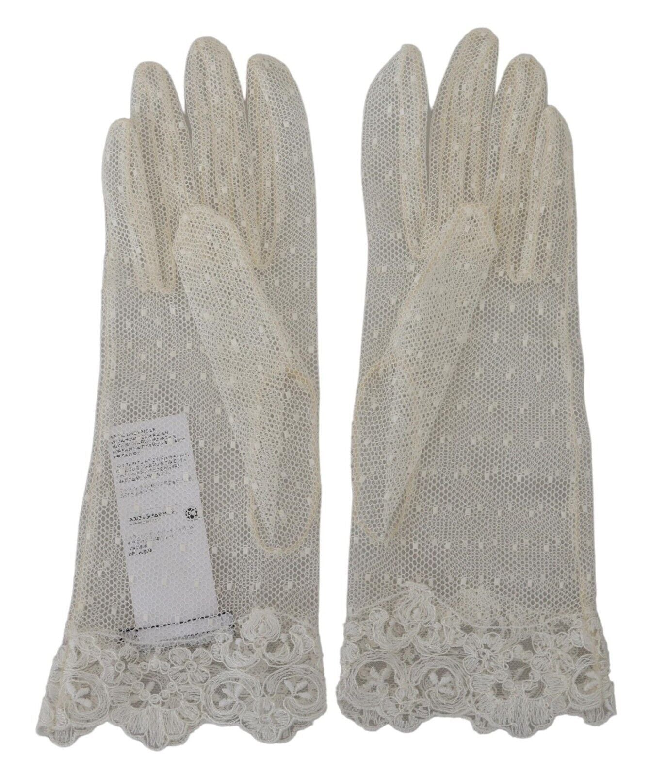  - Chic White Wrist Length Gloves