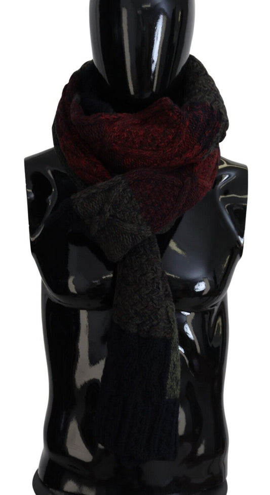  - Elegant Wool-Cashmere Men's Scarf