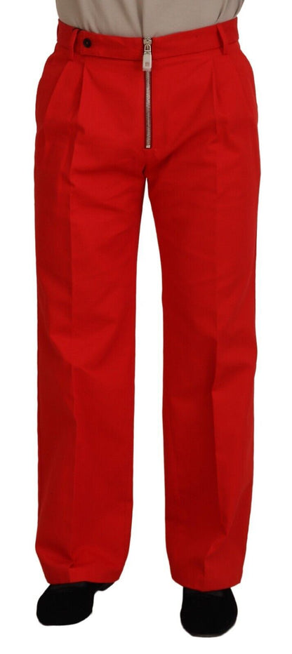  - Stunning Red Mainline Cotton Pants