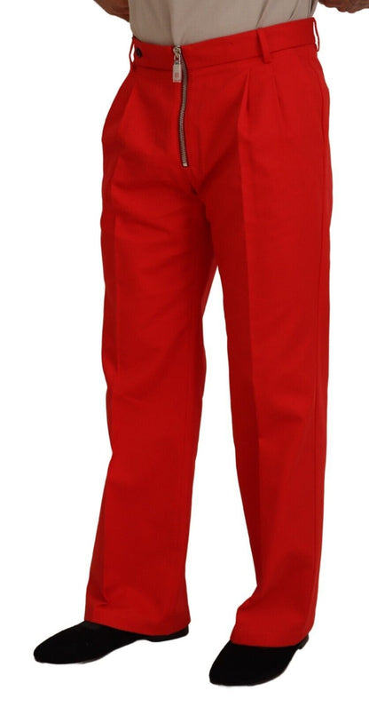  - Stunning Red Mainline Cotton Pants