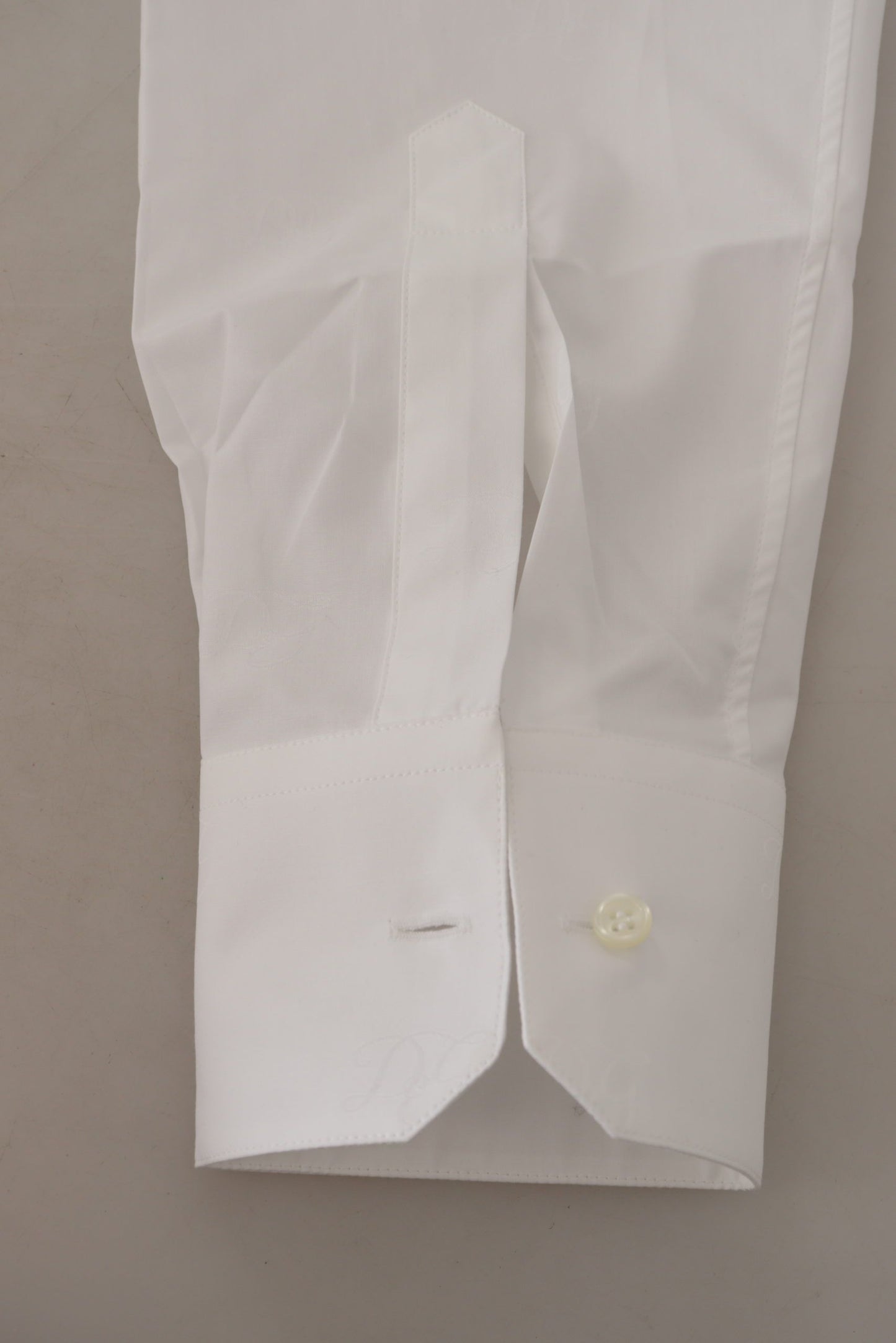  - Elegant Slim Fit White Martini Dress Shirt