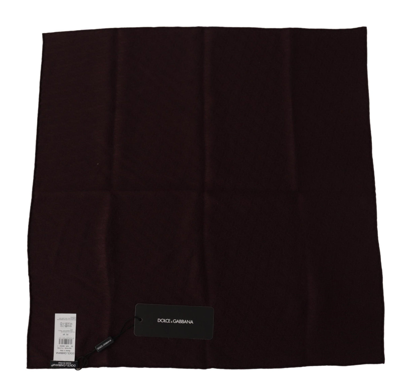  - Elegant Silk Square Men's Scarf