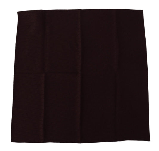  - Elegant Silk Square Men's Scarf