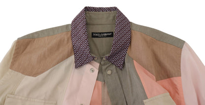  - Elegant Multicolor Slim Fit Casual Shirt